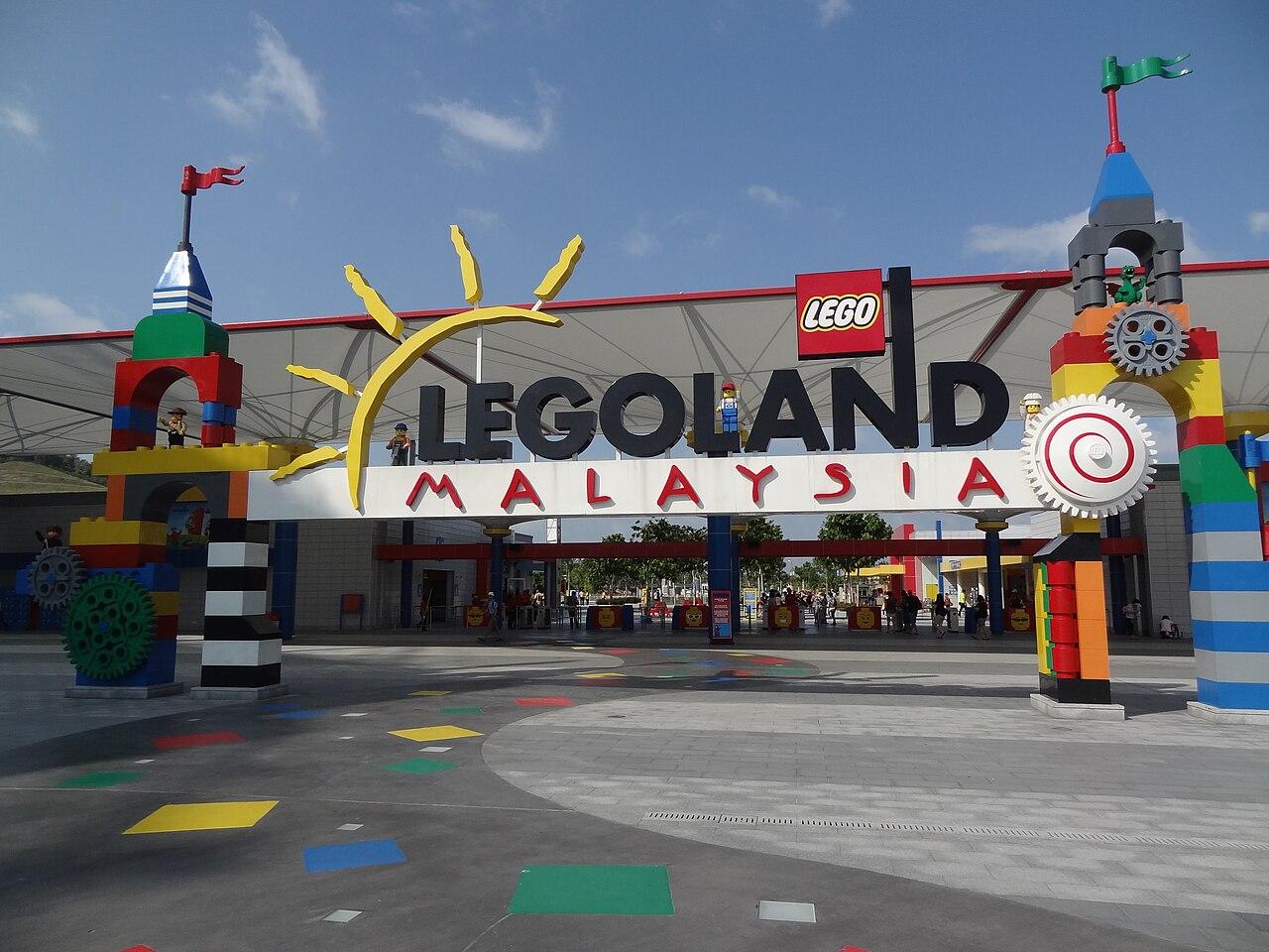 Entrance of Legoland Malaysia Resort in Johor